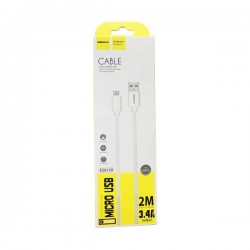 Cable MicroUSB 3.4A 2 Metro...