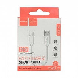 ONEMAX Cable Type-C 30CM 3A...