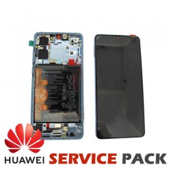 华为 Huawei P30 总成 棱镜蓝 带框和电池...
