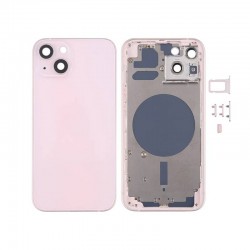 苹果 iPhone 13 后盖 粉色 带框