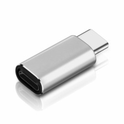 OTG Lightning 转 Type C 转换头 银色