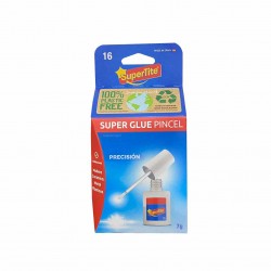 Pegamento Súper Glue Pincel...