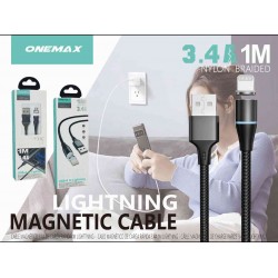 ONEMAX 磁吸苹果数据线 3.4A (JR-090)