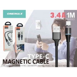 CABLE MAGNÉTICO Type-C 3.4A...