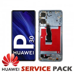 华为 Huawei P30 总成 棱镜蓝 带框...