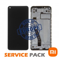 红米 Redmi Note 9 总成 黑色 带框...