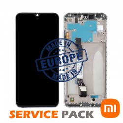 红米 Redmi Note 8 总成 白色 带框...