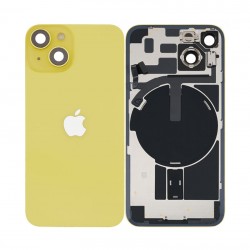 苹果 iPhone 14 后盖 黄色 一体带磁吸...