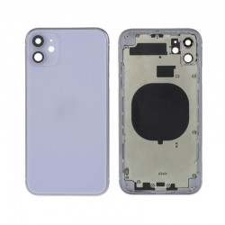苹果 iPhone 11 后盖 带框 紫色