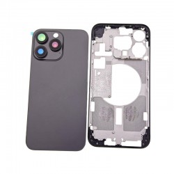 苹果 iPhone 15 Pro Max 带框后盖 黑色