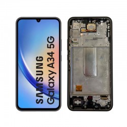 三星 A346 Galaxy A34 5G 总成 黑色...