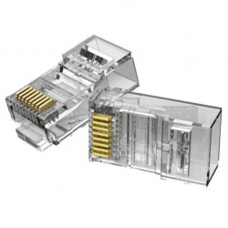 RJ45水晶头IDBR0-100 Cat.5e UTP...