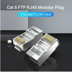 RJ45水晶头IDCR0-100 Cat.6 FTP...