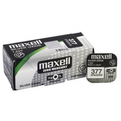 Pila Boton Maxell Silver...